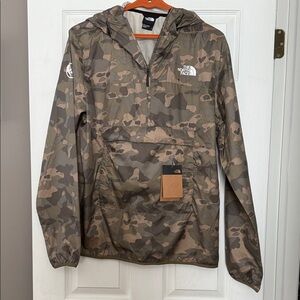 The North Face Camouflage Windbreaker